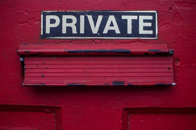 Privacy = compliance + perception